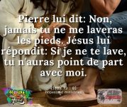 Témoignage: Le lavement des pieds